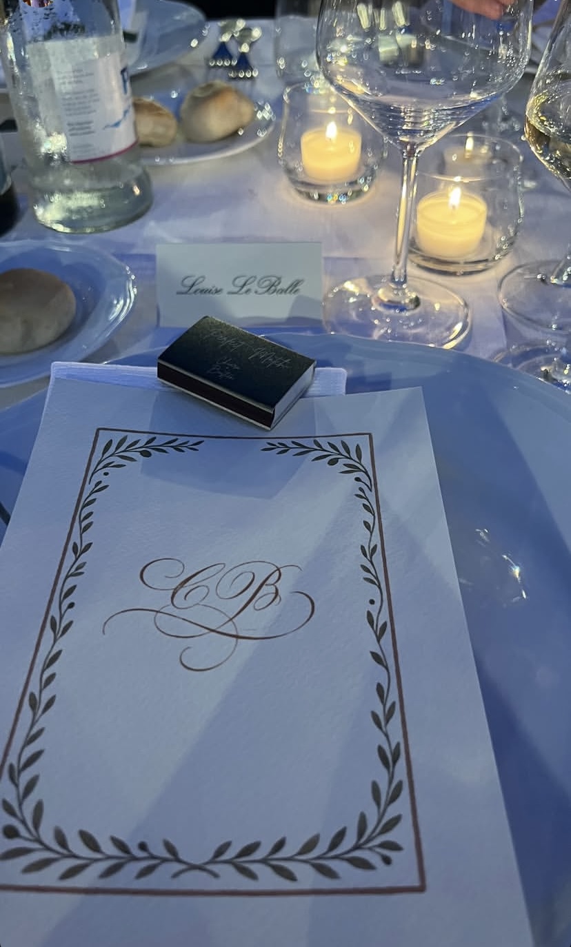 exemple de calligraphie